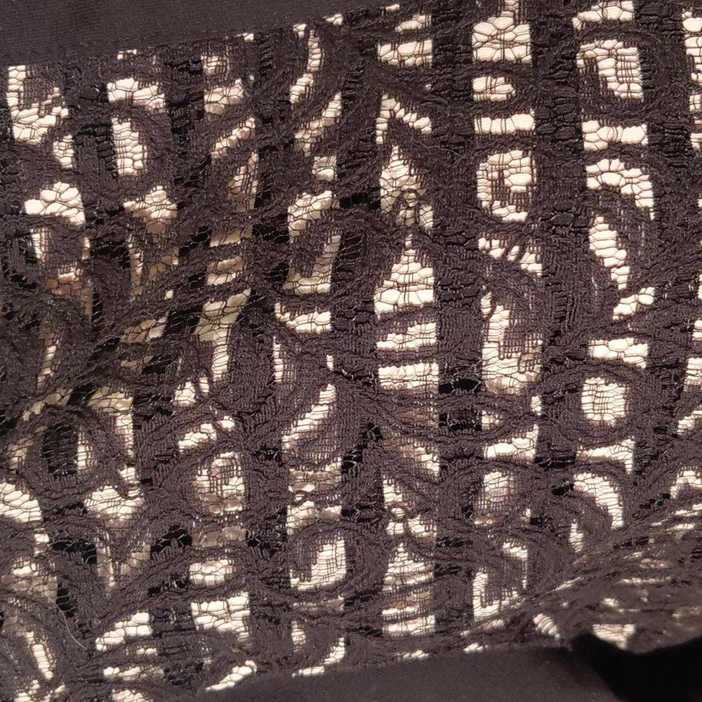 Eclipse Black Lace Zip-Front Jacket - Picture 2 of 5